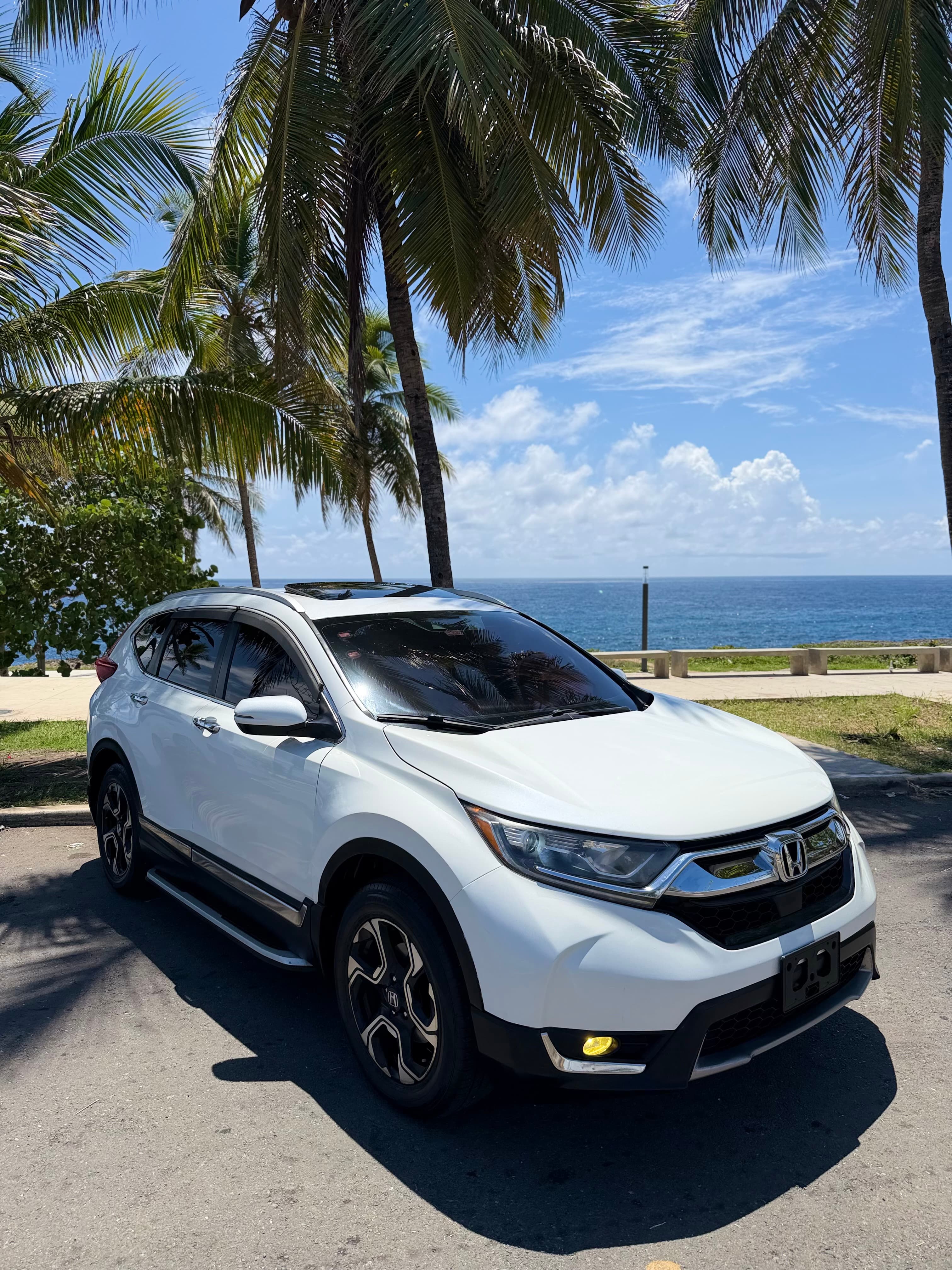 Honda CR-V 2019 EX-L, color blanca