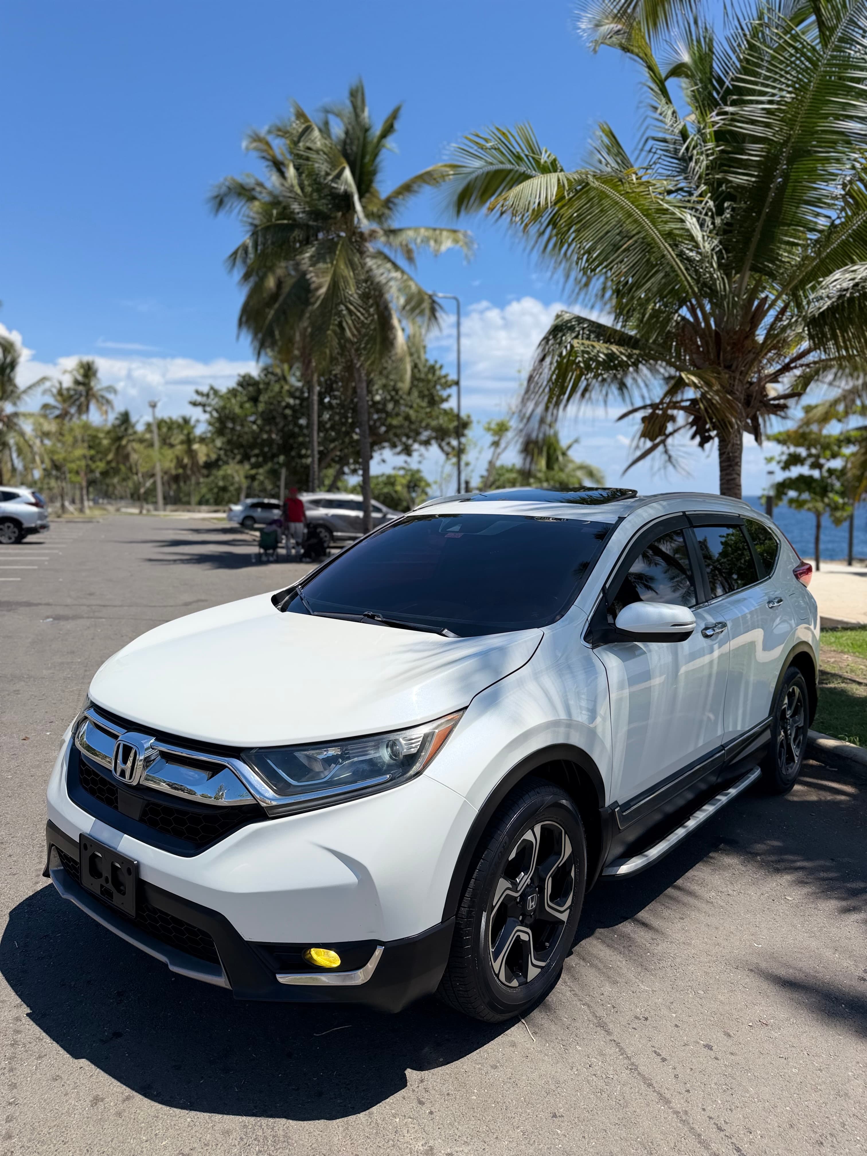 Honda CR-V 2019 EX-L, color blanca